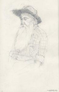 Man in a hat